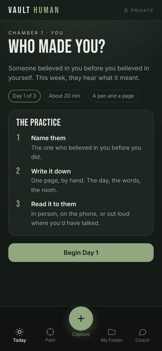 App screen: today's key, Who Made You
